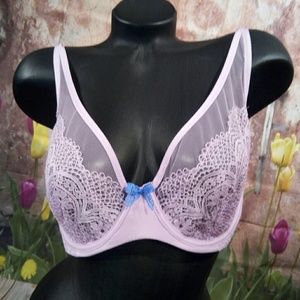 36d VS BBV bra unlined demi cross back classic